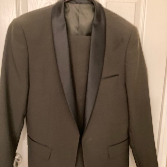 Olive Green Suit - Picture 1 of 5